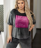 Костюм спортивный женский велюровый VLT-1613A750