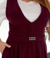 Весняний вельветовий сарафан TAS-9103A520