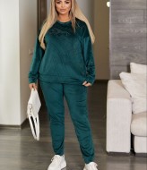 Прогулянковий костюм, прикрашений стразами VOJ-316A800