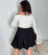 Оригінальна кофта з драпіруванням YM-7051A15