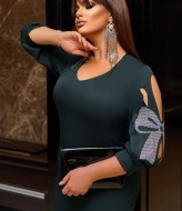 Вечернее платье со стразами VOJ-921A480