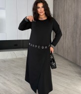 Женское черное платье  ZP-1295A600