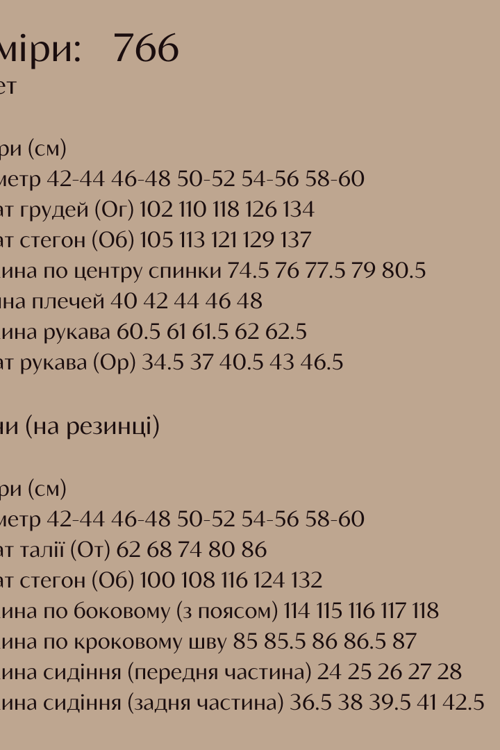 Брючный костюм с пиджаком IO-766A700