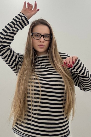 Лонгслив женский в полоску  YS-2078A380B420