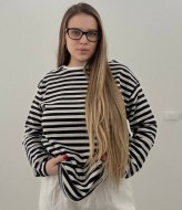 Лонгслив женский в полоску  YS-2078A380B420