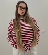 Лонгслив женский в полоску  YS-2078A380B420