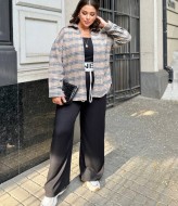 Рубашка женская клетка YS-2130A480B540