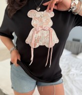 Футболка с вышивкой женская  IB-61160A420