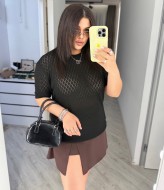 Летняя ажурная кофточка IB-1132A490 Летняя ажурная кофточка IB-1132A490