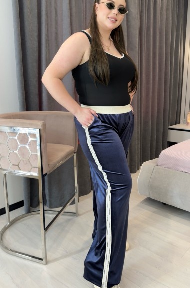 Велюровые брюки ME-513A530