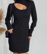 Платье с воротником стойка TS-100A560