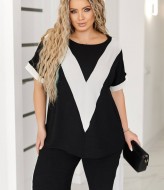 Брючный костюм женский для полных  VLT-1624A650