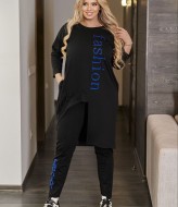 Брючный костюм с длинной туникой VOJ-311A850