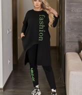 Брючный костюм с длинной туникой VOJ-311A850