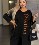 Брючный костюм с длинной туникой VOJ-311A850