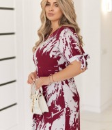 Платье с завышенной талией AO-2314A500