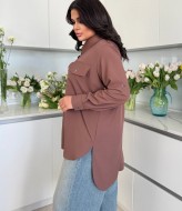 Рубашка с удлиненной спинкой OLI-1440A600