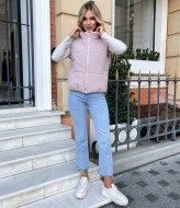 Женская теплая жилетка  ALP-1006A450