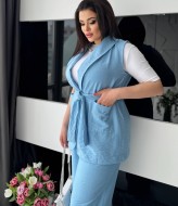 Костюм женский брюки и жилет  YS-2116A600B670