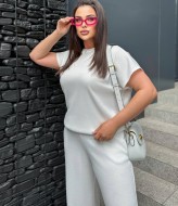 Летний костюм с широкими брюками YS-2057A580B640