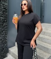 Летний костюм с широкими брюками YS-2057A580B640