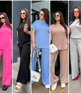 Летний костюм с широкими брюками YS-2057A580B640