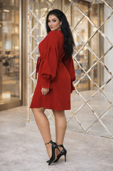 Сукня с запахом та поясом NJ-DG-C501A500