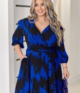 Платье на запах для полных VLT-1625A700