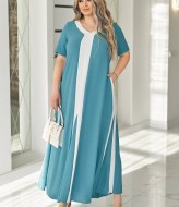 Длинное расклешенное платье VLT-1629A700