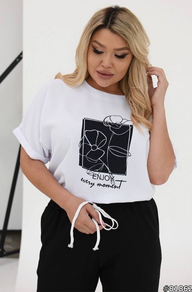 Брючный летний костюм женский  ME-476A680