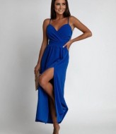 Длинное платье на бретельках IO-708A420