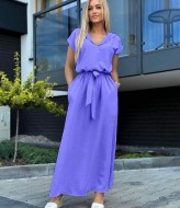 Летнее длинное платье IO-714A450