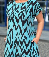 Летнее платье штапель  KG-2140/1A390