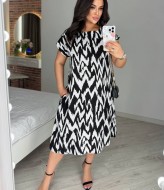 Летнее платье штапель  KG-2140/1A390