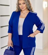 Женский брючный костюм с лампасами VOJ-999A650