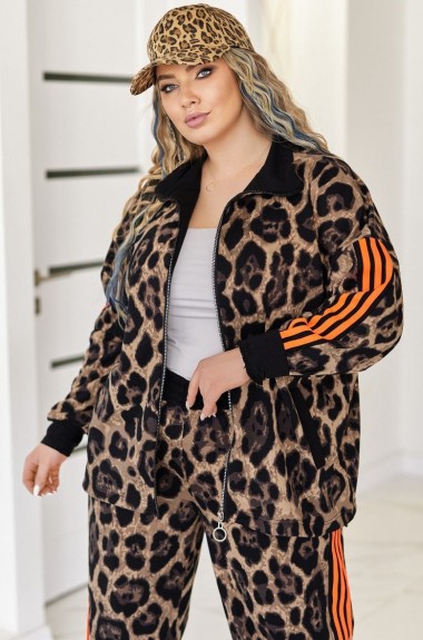 Спортивный костюм леопардовый VOJ-324A850