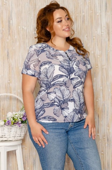 Блузка короткий рукав TAS-1312A200