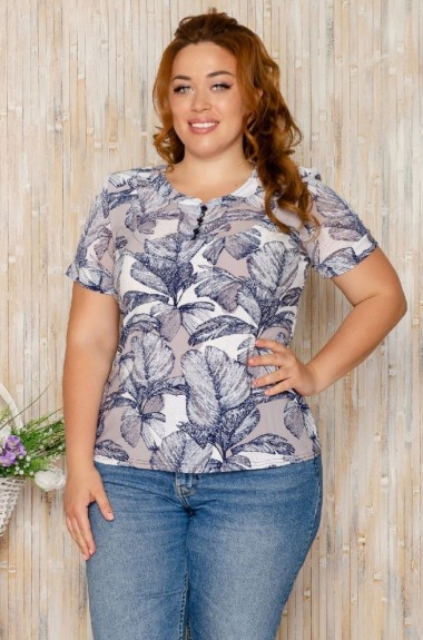 Блузка короткий рукав TAS-1312A200