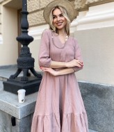 Платье из муслина женское  ALP-1010A480