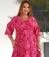 Платье с завышенной талией ALP-1036A450