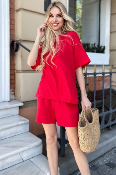 Костюм летний с шортами ALP-1011A430 Костюм летний с шортами ALP-1011A430