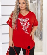 Брючный костюм со стразами  VLT-1632A750