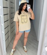 Женская футболка с надписями IB-1138A350