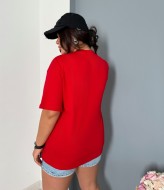 Женская футболка с надписями IB-1138A350