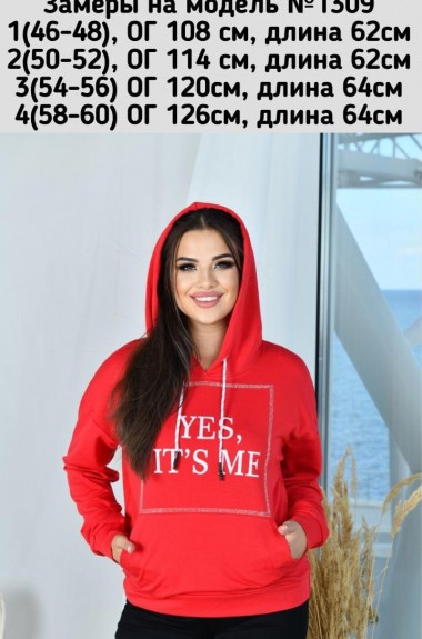 Худи с капюшоном NJ-LAN-1309A410