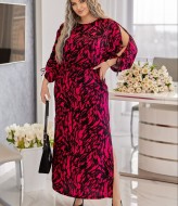 Платье с разрезом летнее VOJ-1001A500