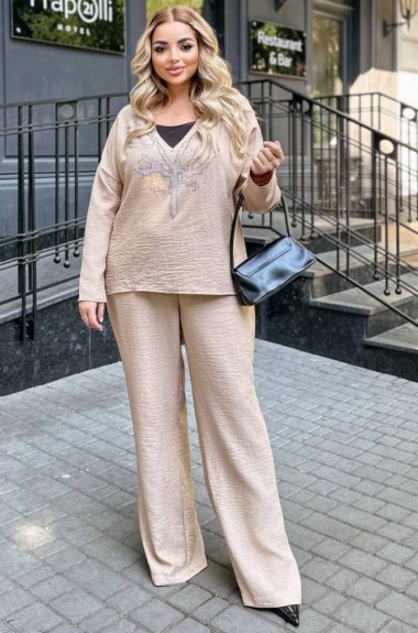 Костюм женский льняной  VIA-232A17