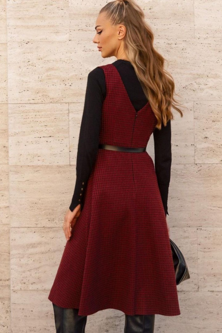 Сарафан у  клітинку  NJ-72A710