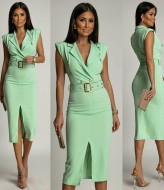 Сукня з поясом IO-767A600