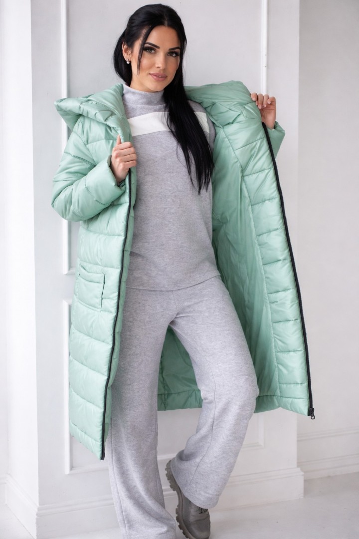 Стеганный пуховик NJ-JK-1007A900